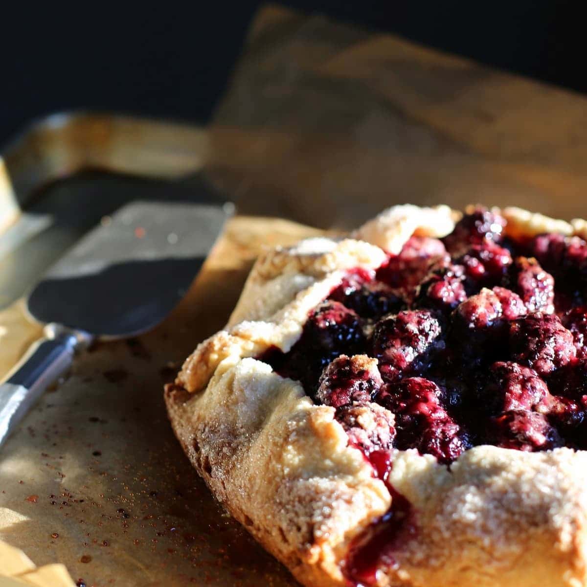 Easy Blackberry Galette Recipe - Studio Delicious